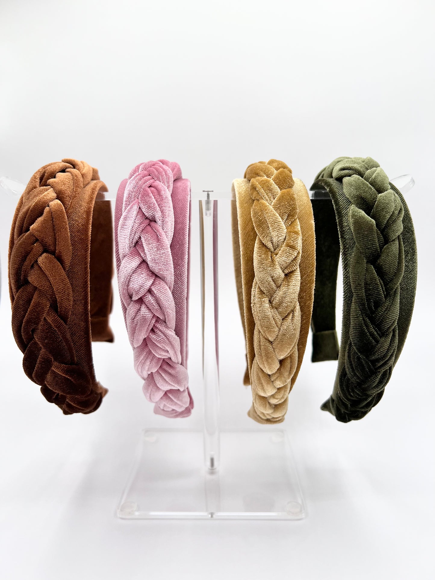 Velvet Braided Headband