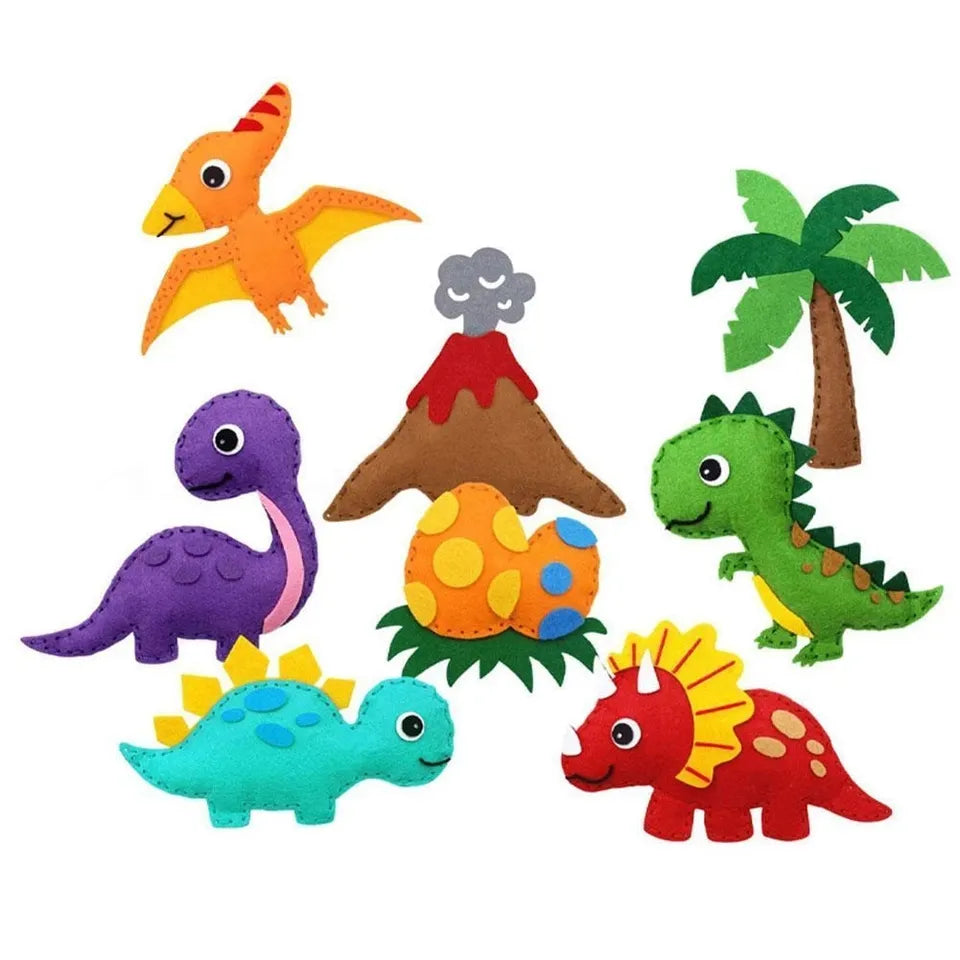 Felt Dinosaur Sewing Kit